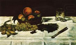 Edouard Manet Still Life Fruit on a Table china oil painting image